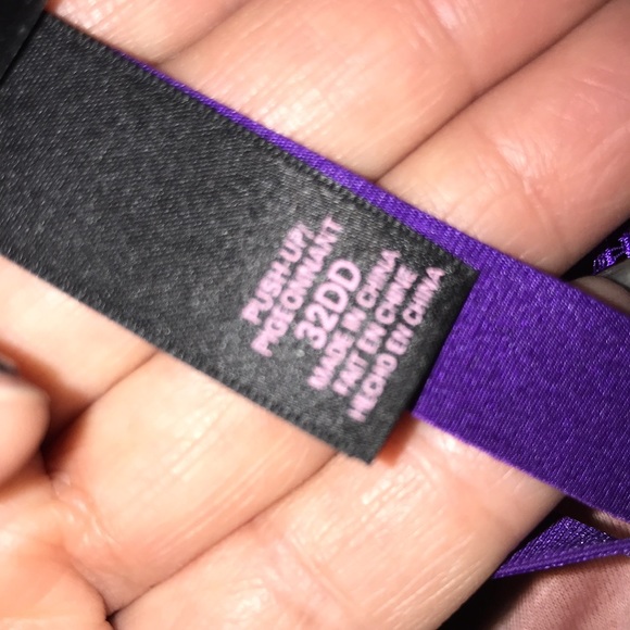 Purple Push Up Bra - Picture 11 of 11
